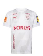 Dansk Håndbold Away Jersey Sport T-shirts Short-sleeved White PUMA