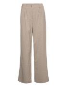 Modström Atticusmd Check Pants Beige