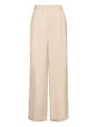 Carlotta Pants Bottoms Trousers Suitpants Cream Malina