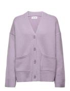 Keik Cardigan 11250 Tops Knitwear Cardigans Purple Samsøe Samsøe