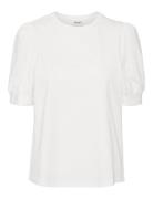Vmkerry 2/4 O-Neck Top Vma Noos Tops T-shirts & Tops Short-sleeved Whi...