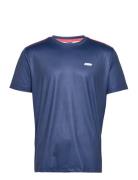 Zerv Houston T-Shirt Sport T-shirts Short-sleeved Navy Zerv