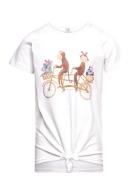 Alexie Tops T-shirts Short-sleeved White Hust & Claire