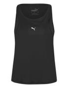 Run Cloudspun Tank W Sport T-shirts & Tops Sleeveless Black PUMA