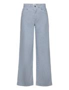 Object Objmoji Mw Wide Long Jeans 126 Blå