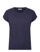 Frdalia Tee 1 Tops T-shirts & Tops Short-sleeved Blue Fransa