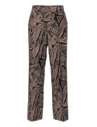 Culture Cumelania Printed Pants Svart