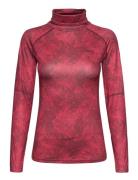 Fierce Long Sleeve Sport T-shirts & Tops Long-sleeved Red Kari Traa