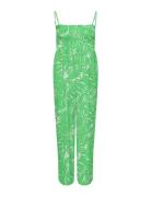 Onlalma Life Poly Bianca Jumpsuit Aop Bottoms Jumpsuits Green ONLY