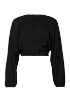 Enmallorca Ls Top 6891 Tops Blouses Long-sleeved Black Envii