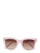 Liv Accessories Sunglasses D-frame- Wayfarer Sunglasses Pink MessyWeek...