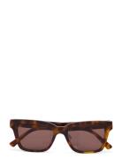Dean Accessories Sunglasses D-frame- Wayfarer Sunglasses Brown MessyWe...