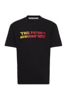 T-Shirt Mid Weight The Future Is Behind You Tops T-shirts Short-sleeve...