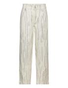 Esfrankie Pants Bottoms Trousers Straight Leg White Esme Studios