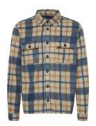 Shacket Tops Overshirts Blue Blend