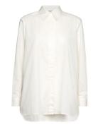 Mschfiori Petronia Shirt Tops Shirts Long-sleeved White MSCH Copenhage...