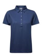 Ladies Performance Polo Sport T-shirts & Tops Polos Navy BACKTEE
