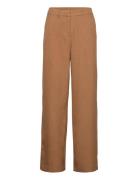 Vmmathilde Mr Tailored Pant D2 Bottoms Trousers Wide Leg Brown Vero Mo...