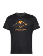 Fujitrail Logo Ss Top Sport T-shirts Short-sleeved Black Asics