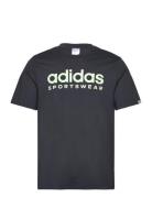 Spw Tee Sport T-shirts Short-sleeved Grey Adidas Sportswear