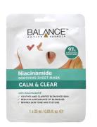 Balance Active Formula Niacinamide Sheet Mask Beauty Women Skin Care F...