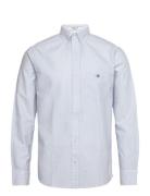 Reg Classic Oxford Banker Shirt Tops Shirts Casual Blue GANT