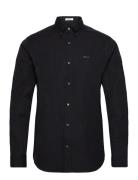 GANT Reg Pinpoint Oxford Shirt Svart