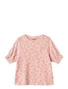T-Shirt S/S Norma Tops T-shirts Short-sleeved Pink Wheat