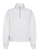 VANS Elevated Double Knit Mock Neck Grå