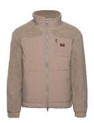 Sherpa Workwear Hybrid Jacket Tops Sweat-shirts & Hoodies Fleeces & Mi...