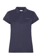 Columbia Sportswear Lakeside Trail Solid Pique Polo Blå