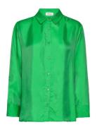 Fablemd Shirt Tops Shirts Long-sleeved Green Modström