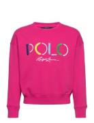 Logo Terry Sweatshirt Tops Sweat-shirts & Hoodies Sweat-shirts Pink Ra...
