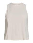 Almue Loose Top Sport T-shirts & Tops Sleeveless Beige Rethinkit