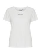 Ihkamille Ss10 Tops T-shirts & Tops Short-sleeved White ICHI
