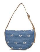 Halo Denim Embroidered Bags Small Shoulder Bags-crossbody Bags Blue HV...
