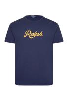 20/1 Uneven Jersey-Ssl-Tsh Tops T-shirts Short-sleeved Navy Polo Ralph...