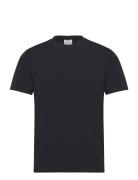 Mango Stretch Cotton T-Shirt Svart