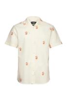 Clean Cut Copenhagen Bowling Felix Cotton Linen Shirt S/ Kräm