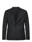 Androm Blazer Suits & Blazers Blazers Single Breasted Blazers Grey All...