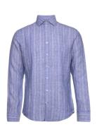 Bruun & Stengade Bs Lismore Casual Slim Fit Shirt Blå