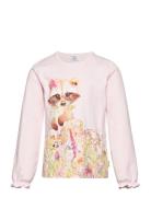 Ammy - T-Shirt Tops T-shirts Long-sleeved T-shirts Pink Hust & Claire