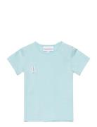 Unisex T-Shirt Tops T-shirts Short-sleeved Blue Gugguu