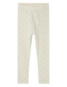 Nmfgago Slim Legging Lil Noos Bottoms Leggings Cream Lil'Atelier