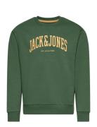 Jack & J S Jjejosh Sweat Crew Neck Noos Jnr Grön