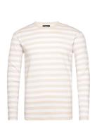 Mads Nørgaard Midi Rib Tobias Tee Ls Beige