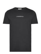 Lindbergh Lindbergh Print Tee S/S Marinblå