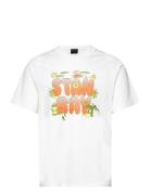 Double Bubble Tee Designers T-shirts Short-sleeved White Stan Ray