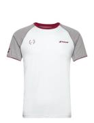 Crew Neck Tee Lebròn Sport T-shirts Short-sleeved White Babolat