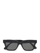 America Black Accessories Sunglasses D-frame- Wayfarer Sunglasses Blac...